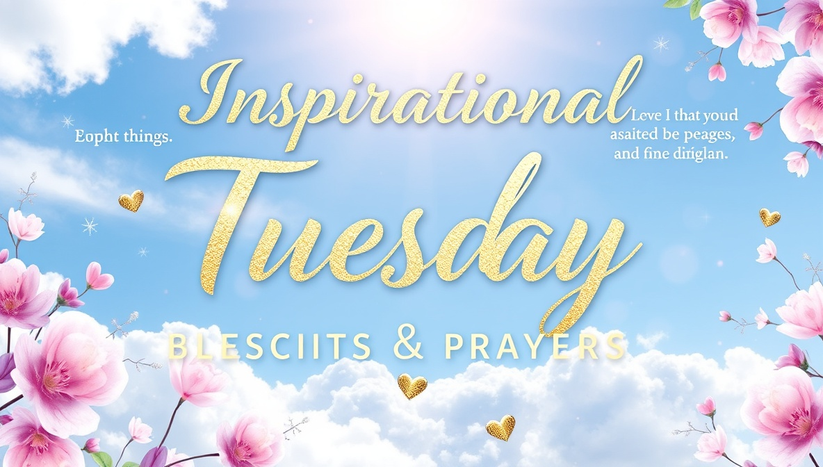 inspirational tuesday blessings and prayers