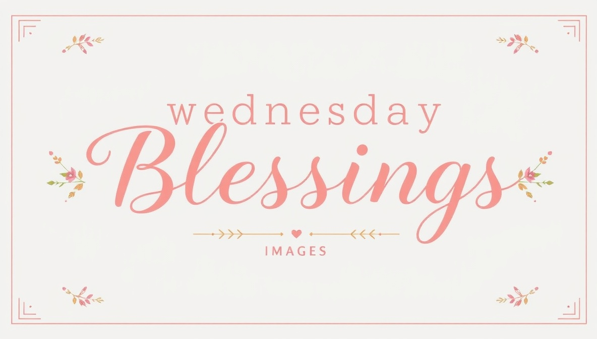 Wednesday Blessings Images