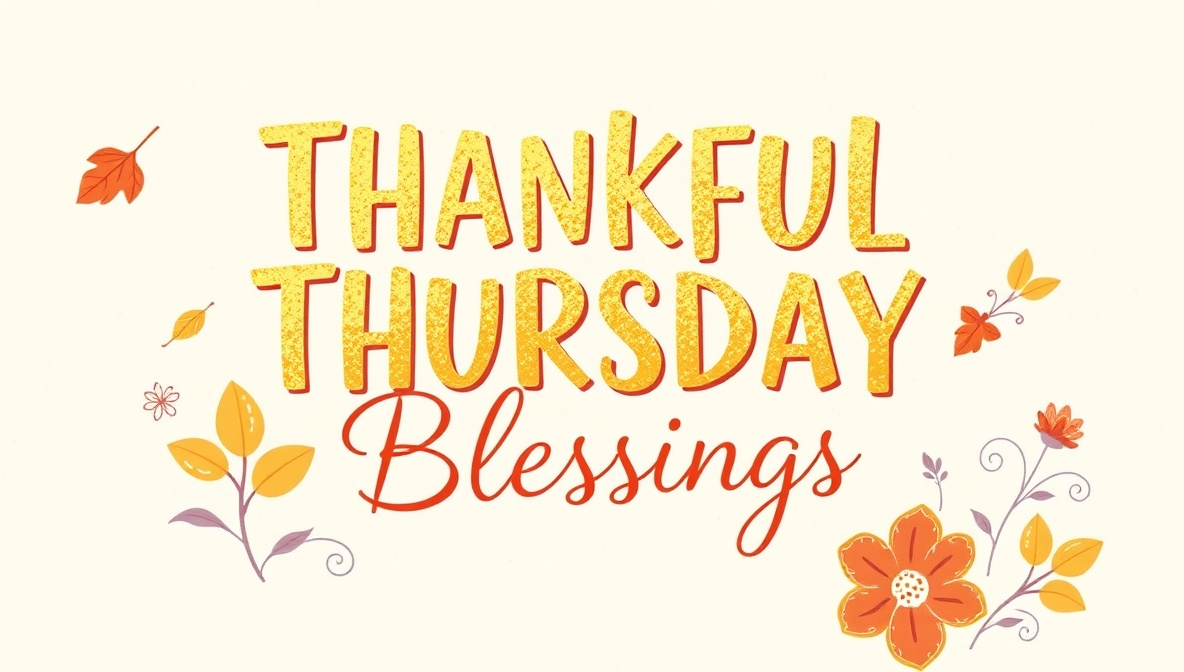 Thankful Thursday Blessings