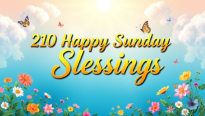 Happy Sunday Blessings