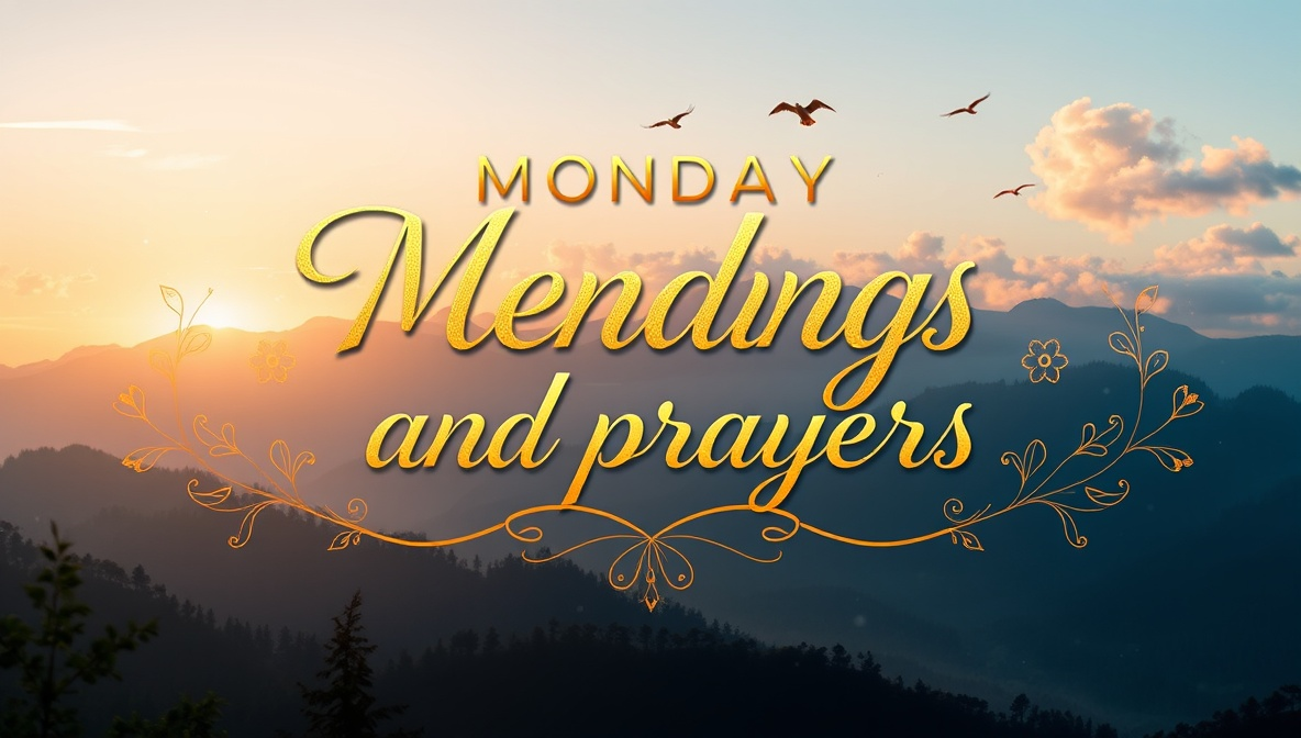 inspirational monday blessings and prayers