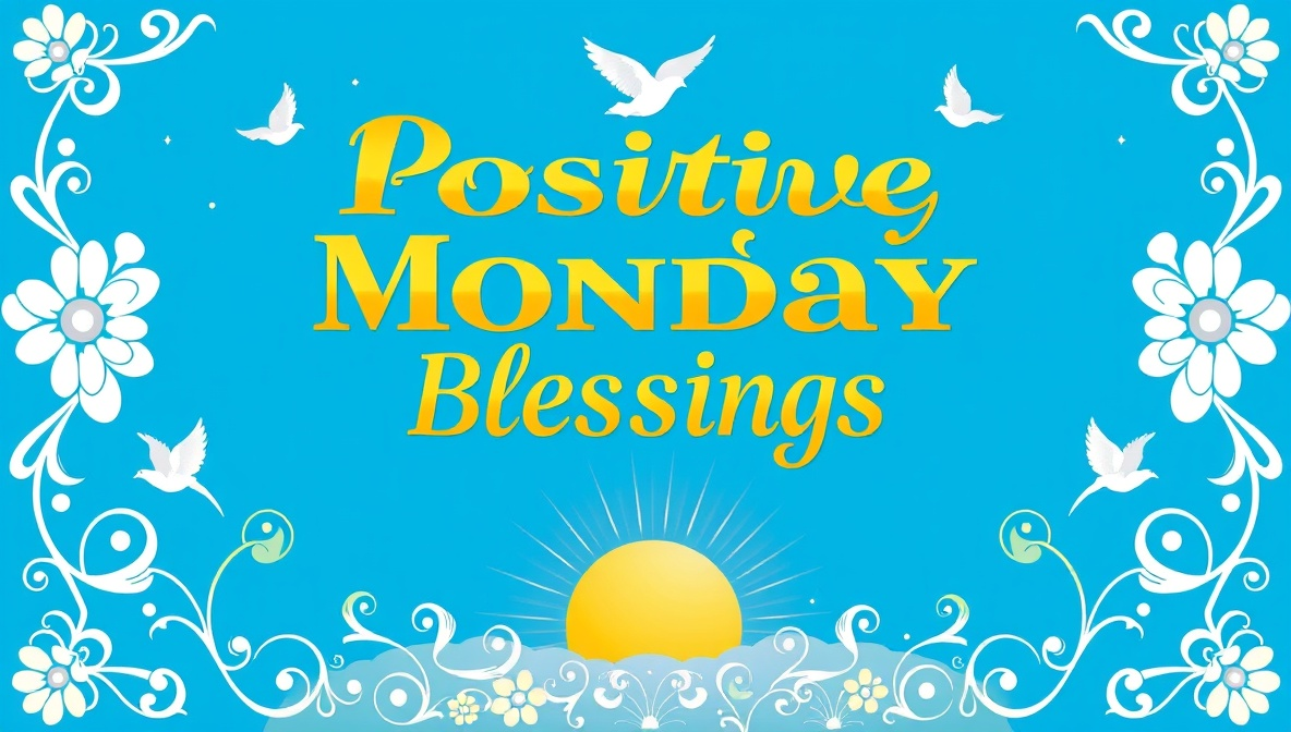 positive monday blessings