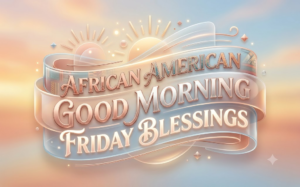 african american good morning friday blessings gif