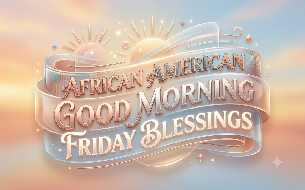 african american good morning friday blessings gif