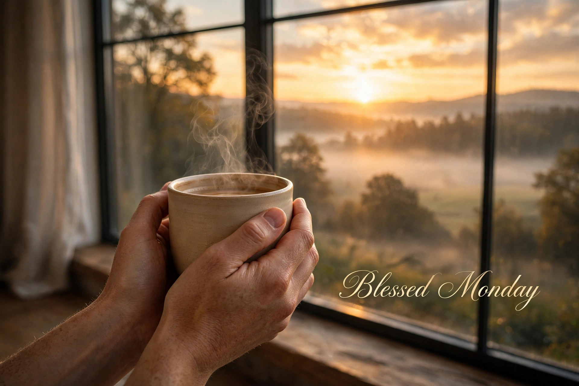 Monday prayer blessing image
