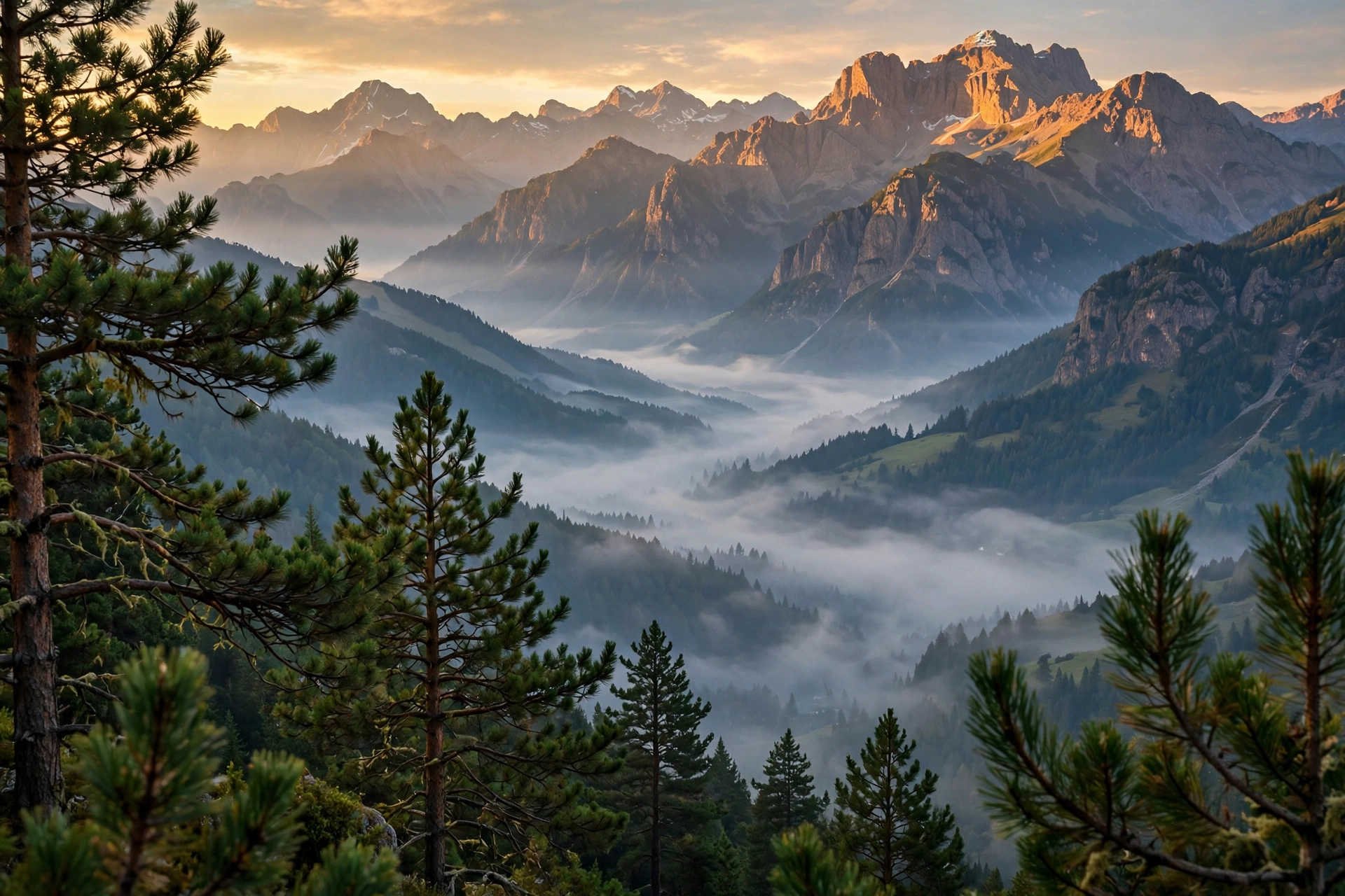 Mountains at sunrise — Tuesday blessings quotes